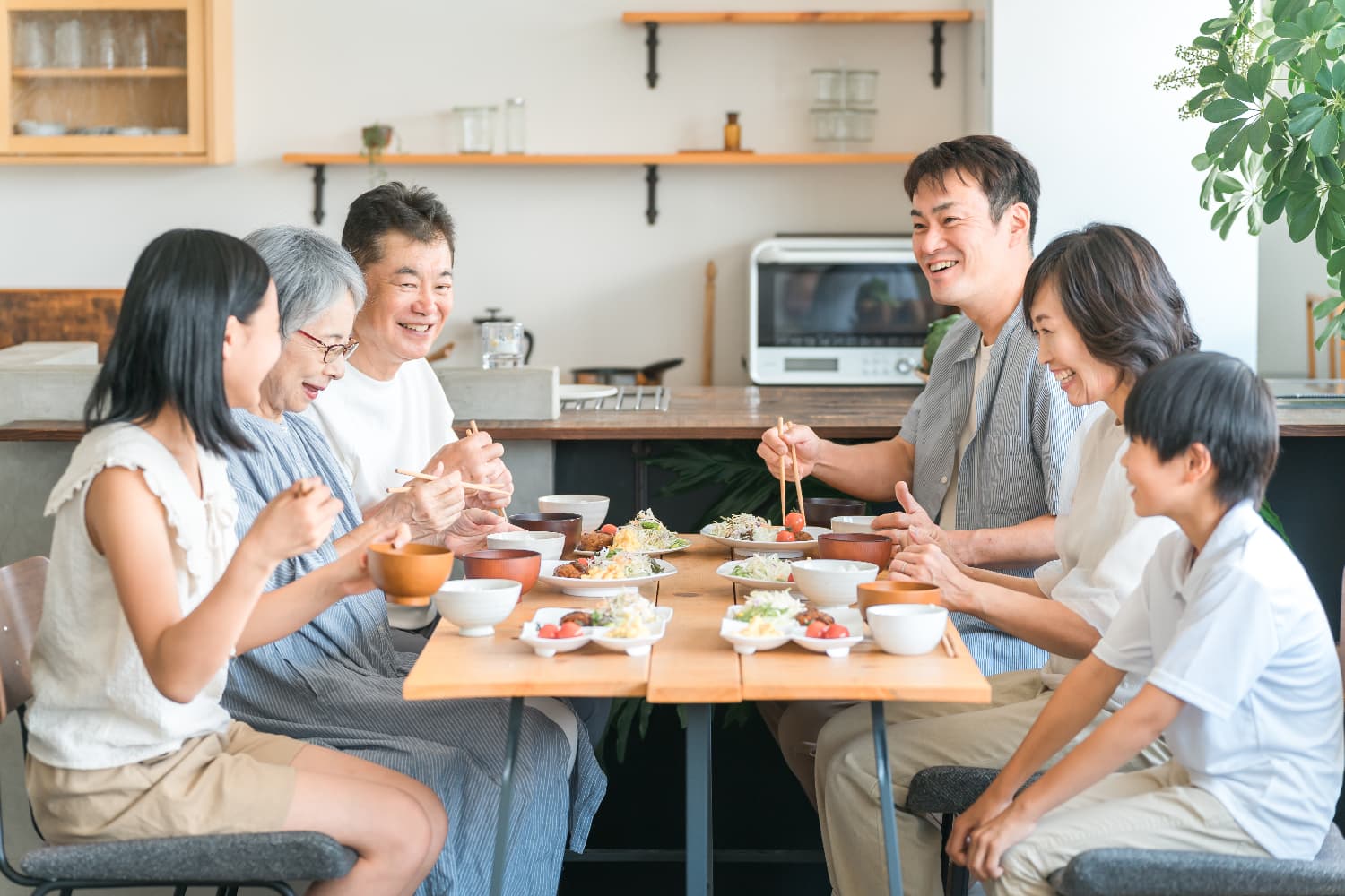 毎日お米がある楽しい食卓